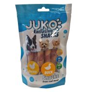 JUKO Snacks Succulent Chicken wrap duck Roll 70 g