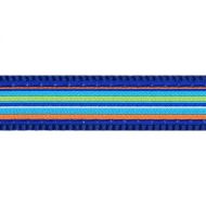 Obojek RD 20 mm x 30-47 cm - Horizontal Stripes Navy