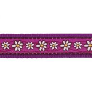 Postroj RD 20 mm x 45-66 cm - Daisy Chain Purple