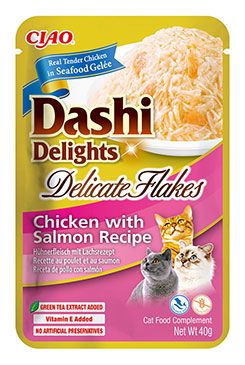 Churu Cat Dashi Delights Deli Flakes Chick&Salmon 40g