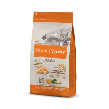 Nature´s variety select. kitten s kurecim 1,25kg