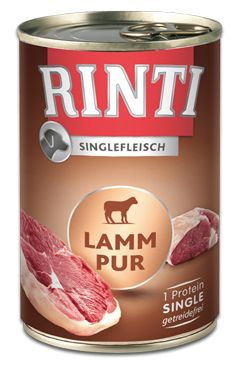 Rinti Dog Sensible PUR konzerva jehně 400g