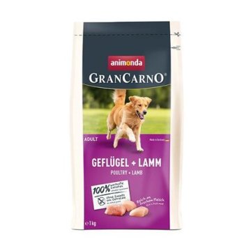 GranCarno Dog DryFood Adult s drůbežím a jehněčím masem, 1kg