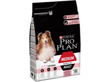 Purina Pro Plan Medium Adult Sensitive Skin losos 16,5 kg