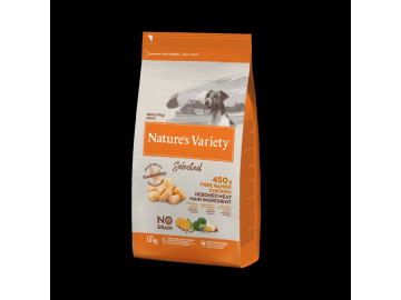 Nature´s variety select. mini ad. dog s kurecim 1,5kg