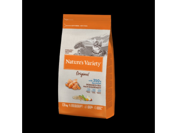 Nature´s variety orig. cat steril. s lososem 1,25kg