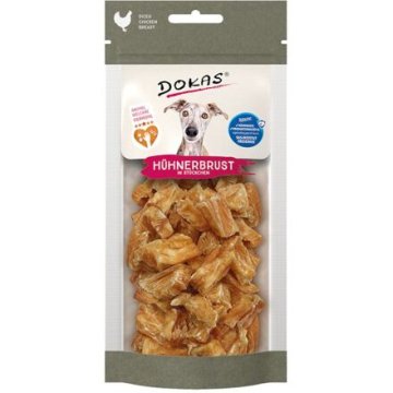 Dokas Kuřecí prsa kousky Animal Welfare 50 g