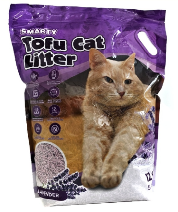 Smarty Tofu Cat Litter-Lavender-podestýlka 12lt.