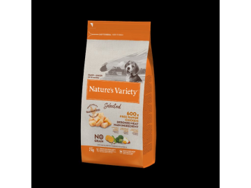 Nature´s variety select. junior dog s kurecim 2kg