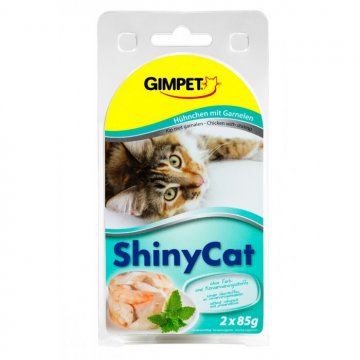 ShinyCat krevety+kuřecí 2x70g (16x)