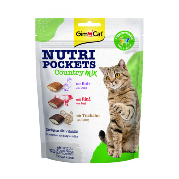 GIMCAT Nutri Pockets Country Mix 150 g