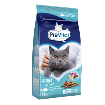 PreVital kočka tuňák, granule 1,4 kg