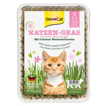 GimCat kočka Tráva s luční vůní 150g