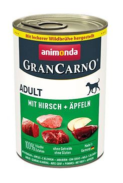 Animonda GRANCARNO konz. ADULT jelen/jablko 400g