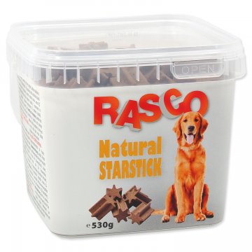 Pochoutka RASCO Dog starstick natural 530g