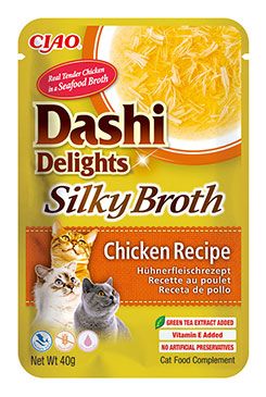 Churu Cat Dashi Delights Silky Broth Chicken 40g