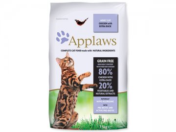 APPLAWS Dry Cat Chicken with Duck 7,5kg