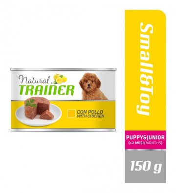 Konz.Trainer Natural Maint Stěně a Junior Kuře 150g