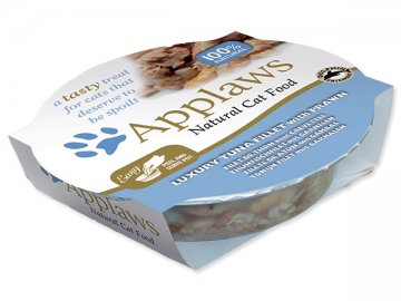 Kalíšek APPLAWS Cat Luxury Tuna Fillet with Prawn 60g