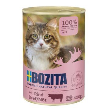 Bozita Cat paté s hovězím masem 400 g