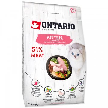 ONTARIO Kitten Chicken 0,4kg