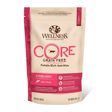 Wellness Core Cat Sterilised losos 300g