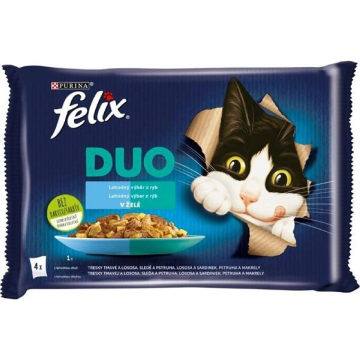 Felix Fantastic Duo Lahodný výběr z ryb 4 x 85 g