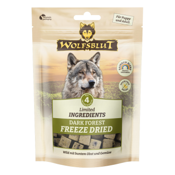 Wolfsblut Limited Ingredients Dark Forest Snack - mrazem suš. 40g