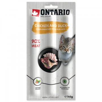 Stick ONTARIO for cats Chicken & Duck 15g