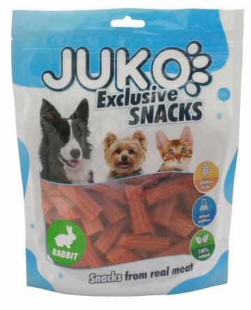 JUKO Snacks Rabbit spiral stick 2 cm (250 g)