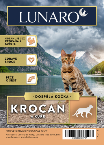 Lunaro Chickura adult 300g - krocan a kuře