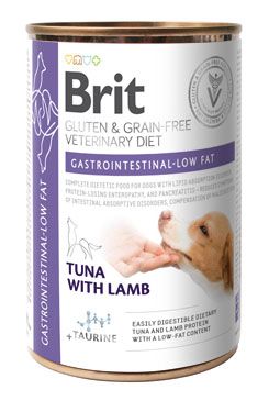 Brit VD Dog GF konz. Gastrointestinal Low Fat 400g