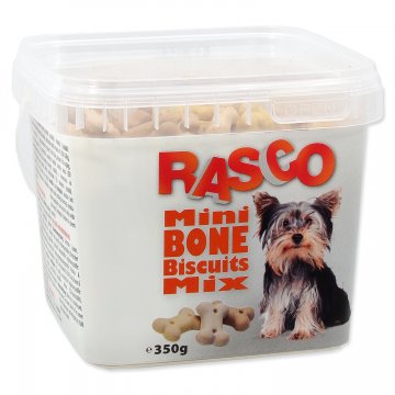 Sušenky RASCO Dog mikro kosti mix 350g