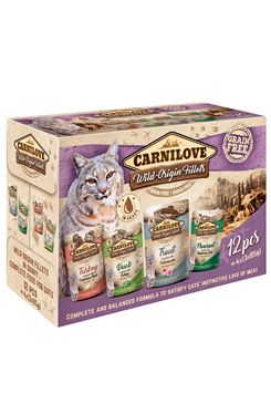 Carnilove CAT pouch MULTIPACK 12x85g