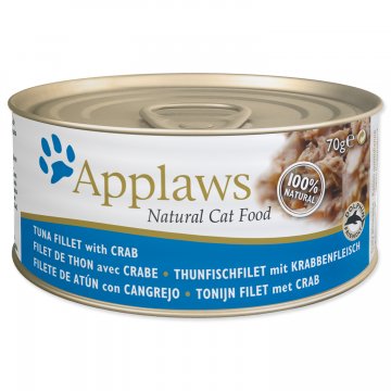 Konzerva APPLAWS Cat Tuna & Crab 70g