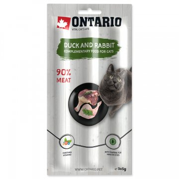 Stick ONTARIO for cats Duck & Rabbit 15g