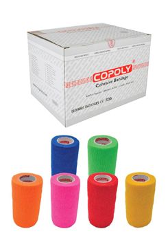 Obinadlo elast. CoPoly 15cm x 4,6m NEON 12ks