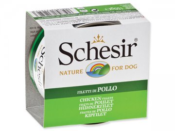 Konzerva SCHESIR Dog kuřecí v želé 150g