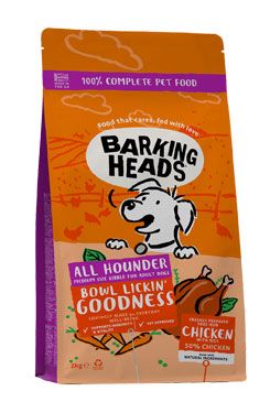 BARKING HEADS All Hounder Bowl Lickin Good Chick 2kg