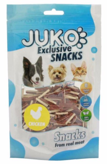 JUKO Snacks Mini Chicken, Liver & Fish stick 70 g