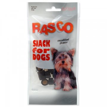 Pochoutka RASCO Dog kolečka drůbeží 50g