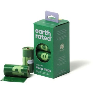 Earth Rated sáčky s vůní levandule 120 ks / 8 rolí