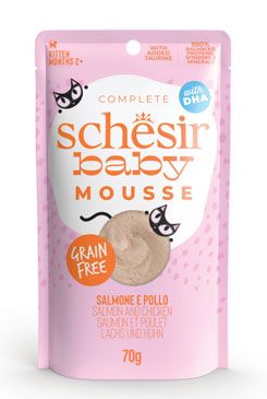 Schesir Cat kapsa Kitten Lifestage Mousse losos 70g